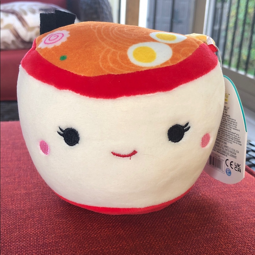 Squishmallows Raisy Ramen Plush 5”